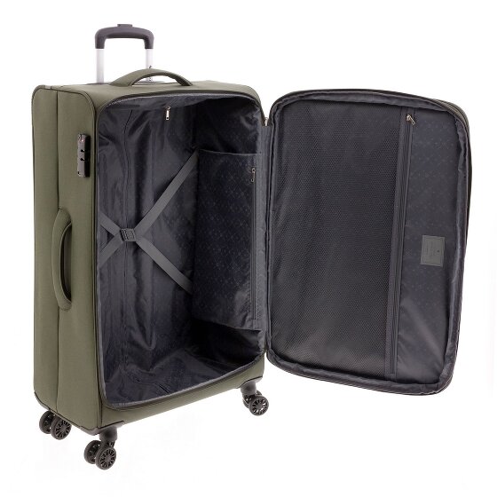Gladiator 3700 4 wheels Trolley 78 cm with expansion pleat