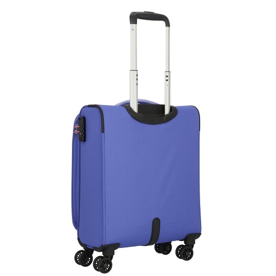 American Tourister Pulsonic 4 wheels Cabin trolley 55 cm with expansion pleat