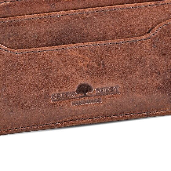 Greenburry Newport Credit card case RFID protection Genuine Leather 10.5 cm