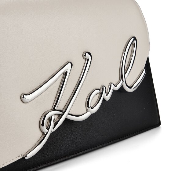 Karl Lagerfeld Signature 2.0 Handbag Genuine Leather 25 cm