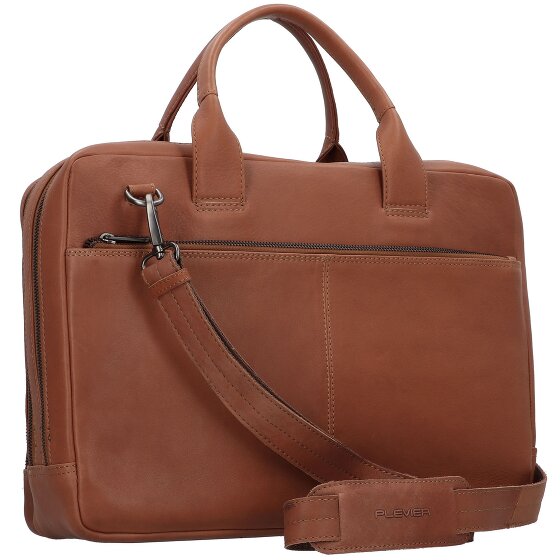 Plevier Structure Petronas Briefcase Leather 40 cm Laptop compartment