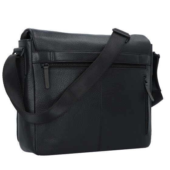 Jost Stockholm Messenger leather 33 cm laptop compartment