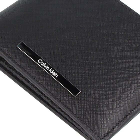 Calvin Klein Modern Bar Wallet RFID protection Leather 12.5 cm