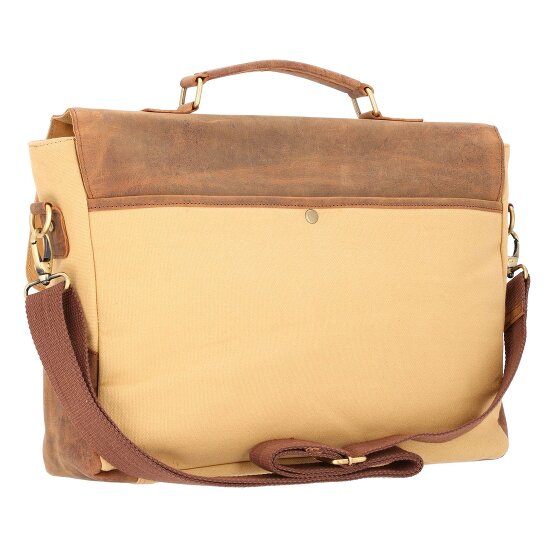 Dermata Briefcase 43 cm laptop compartment