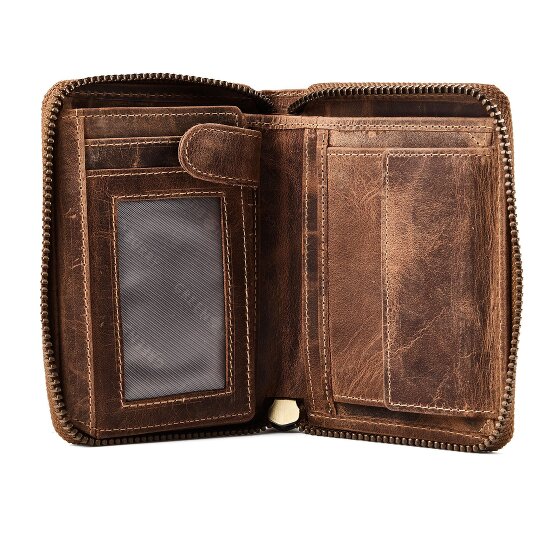 Greenburry Hecht Wallet Leather 10 cm