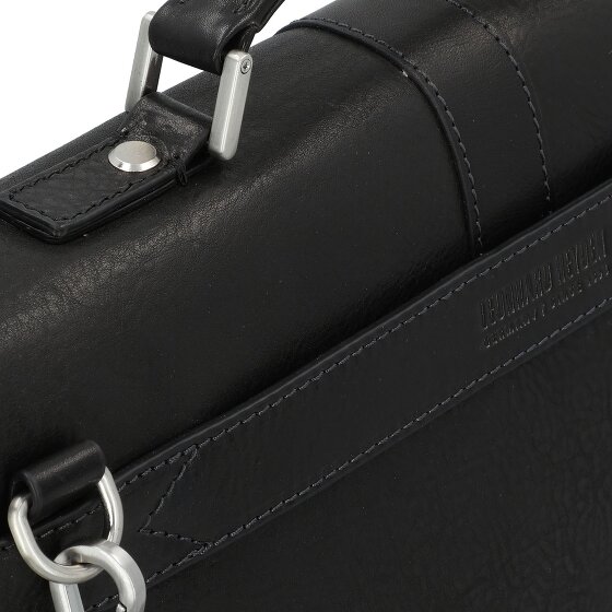 Leonhard Heyden Bergamo briefcase leather 38 cm laptop compartment