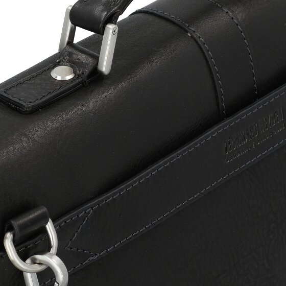 Leonhard Heyden Bergamo briefcase leather 38 cm laptop compartment