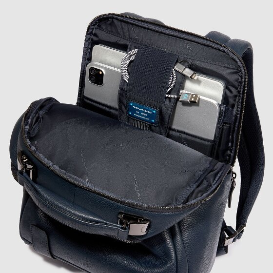 Piquadro Modus Special Daypack Leather 37 cm Laptop compartment