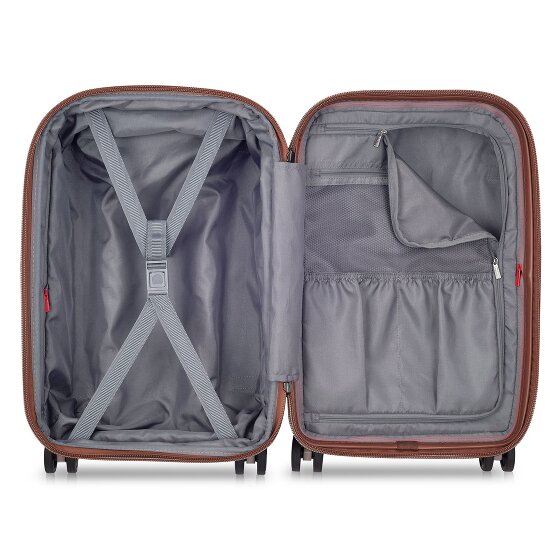 Delsey Paris Carrousel 4 wheels Cabin trolley 55 cm with expansion pleat