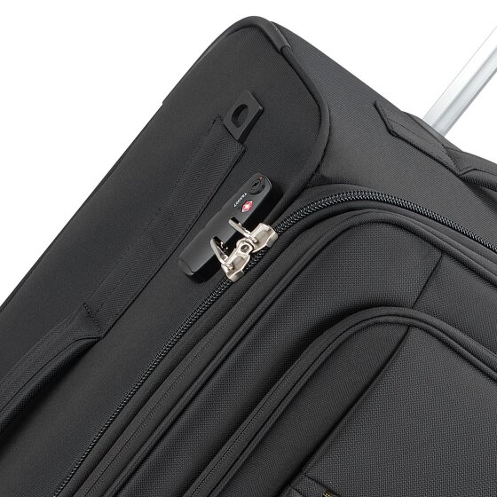 Delsey Paris Pin Up 6 4 wheels Suitcase set 3-piece with expansion pleat