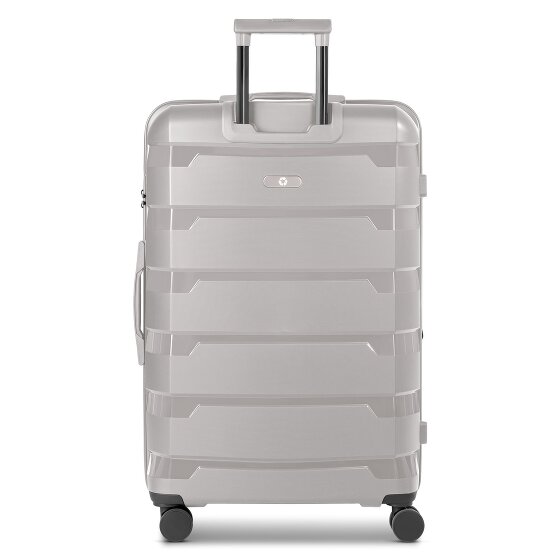 d&n South Dakota 4 wheels Trolley L 76 cm with expansion pleat