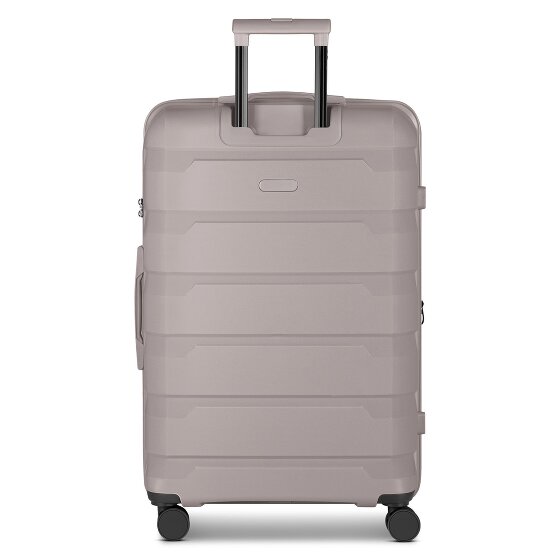 d&n South Dakota 4 wheels Trolley L 76 cm with expansion pleat