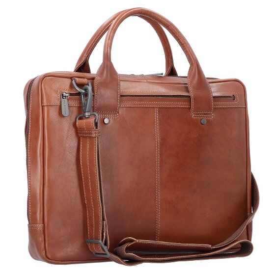Plevier Navigator Tacan Briefcase Leather 36 cm Laptop compartment