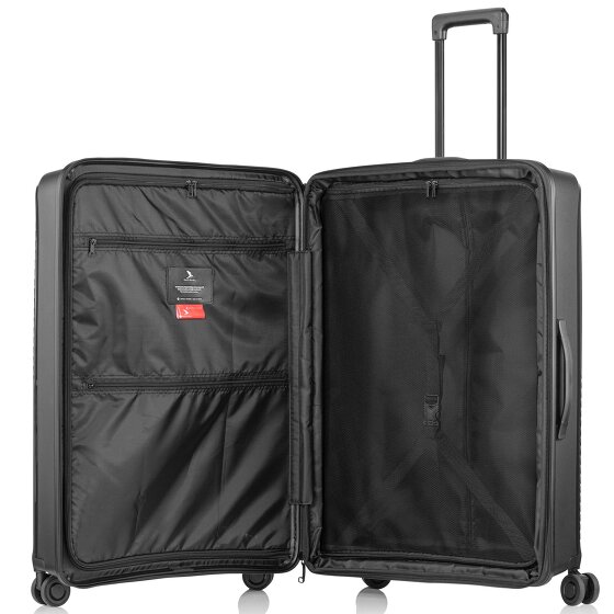 Pack Easy Jet 4 wheels Trolley 75 cm with expansion pleat