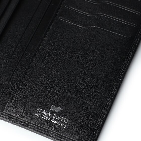 Braun Büffel Golf 3.0 Wallet RFID protection Leather 9.5 cm