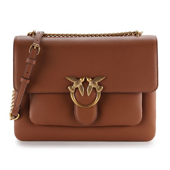 PINKO Love One Shoulder Bag Leather 30 cm