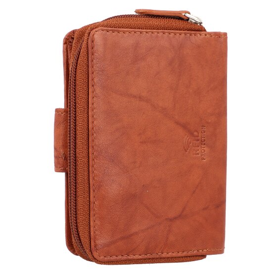 Greenburry Basic wallet RFID leather 9 cm