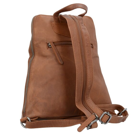The Chesterfield Brand Wax Pull Up City Backpack Leather 29 cm