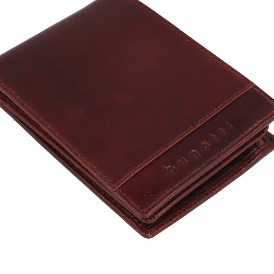 Bugatti Romano Wallet RFID protection Leather 12 cm