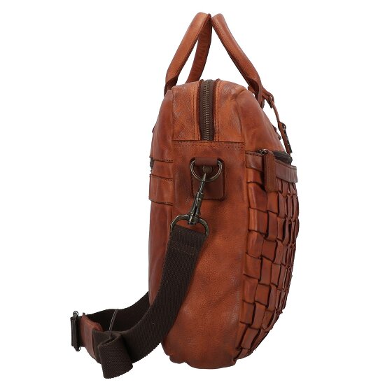 Harbour 2nd Urban Poets Briefcase Leather 40 cm Laptop compartment