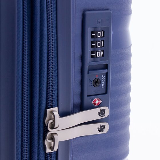 Gladiator 0800 4 wheels Cabin trolley 55 cm with expansion pleat