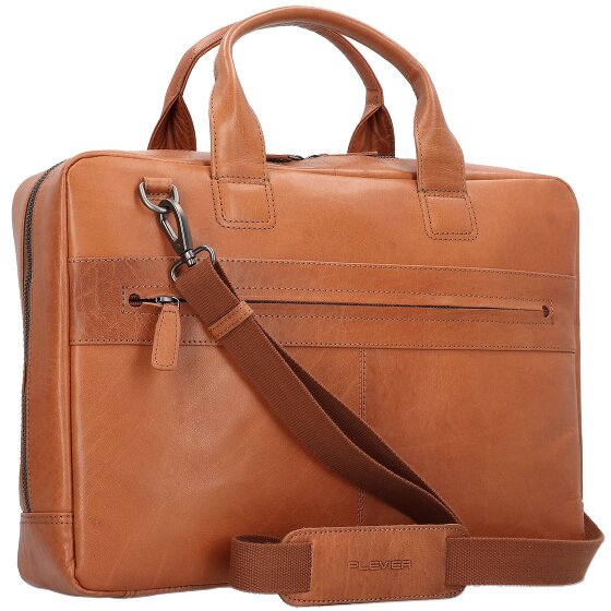 Plevier Rock Briefcase RFID protection Leather 43 cm Laptop compartment