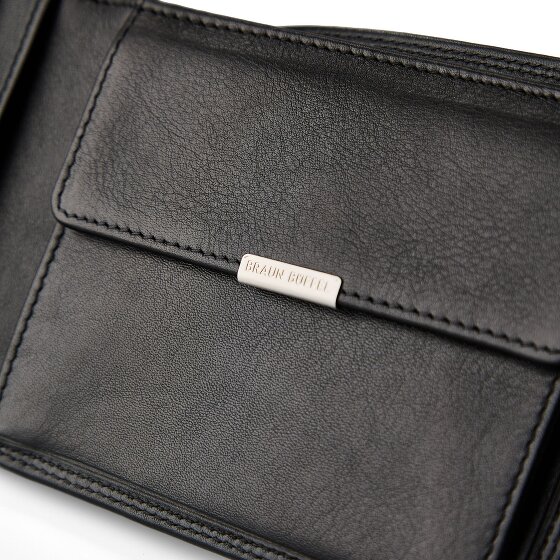 Braun Büffel Golf 3.0 Wallet RFID protection Leather 12.5 cm
