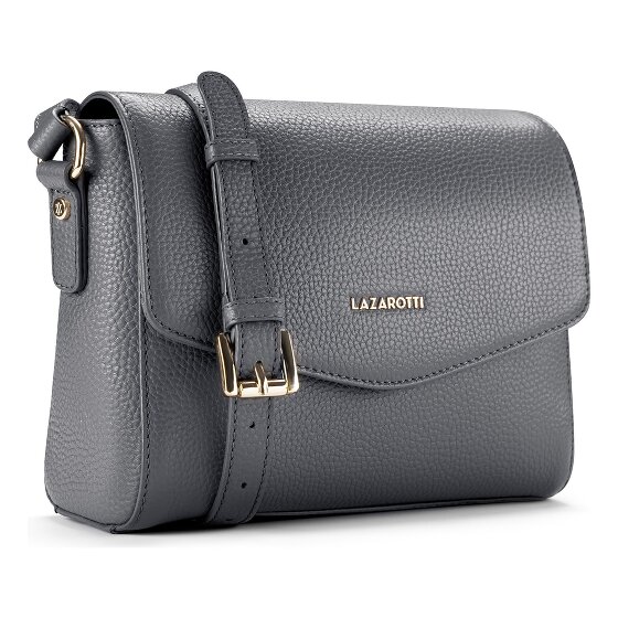 Lazarotti Bologna Leather Crossbody shoulder bag leather 22 cm