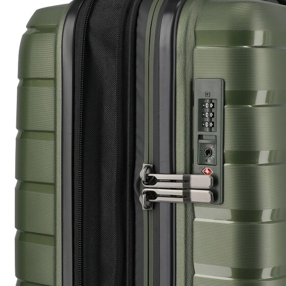 Travelite Air Base 4 wheels Cabin trolley 55 cm with expansion pleat