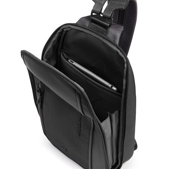 Piquadro Lyss Sling Bag 31 cm leather