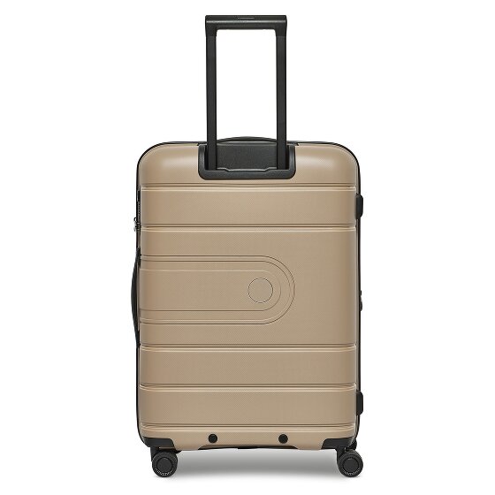 Redolz Essentials 11 4 wheels Suitcase set 3-piece with expansion pleat