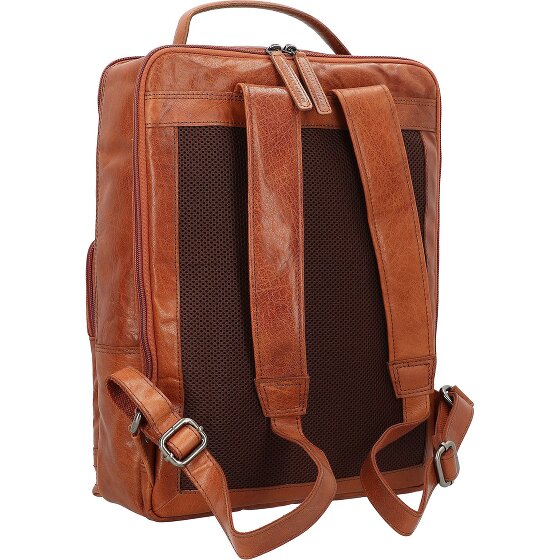 Spikes & Sparrow Bronco backpack leather 40 cm laptop compartment