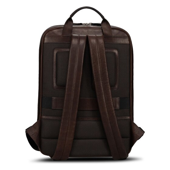 Jost Glasgow Daypack RFID protection Genuine Leather 44 cm Laptop compartment