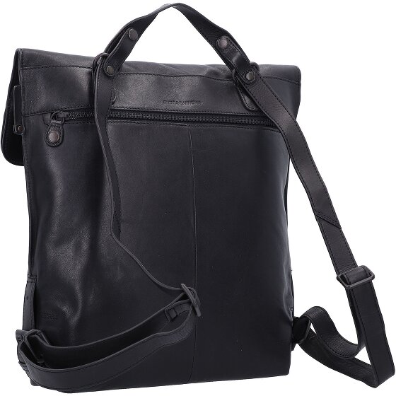 aunts & uncles Grandma's Luxury Club Mrs. Apple swirl backpack leather 36 cm laptop compartment