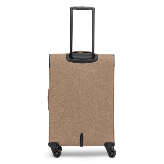 Redolz Essentials 12 THREE SET 4 wheels Suitcase set 3-piece with expansion pleat
