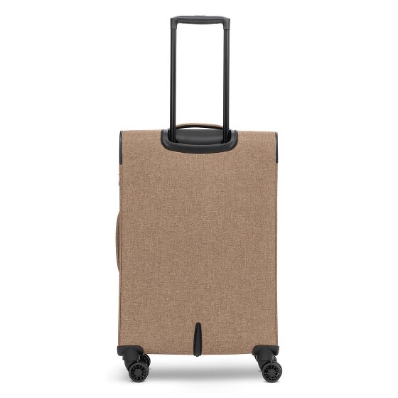 Redolz Essentials 12 THREE SET 4 wheels Suitcase set 3-piece with expansion pleat