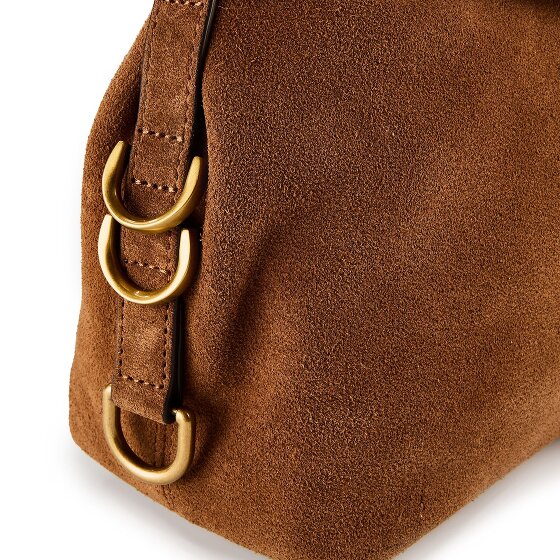 PINKO Saddle Horizontal Shoulder Bag Genuine Leather 34 cm