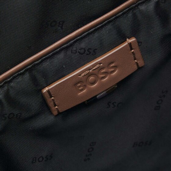 Boss New Crosstown Shoulder bag Genuine Leather 24 cm