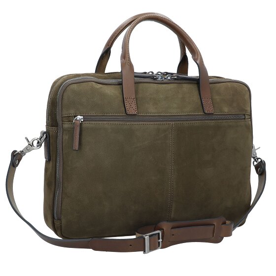 Castelijn & Beerens Nubuck Briefcase Leather 41 cm Laptop compartment