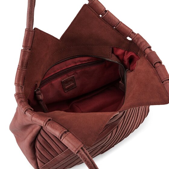 FredsBruder Criss-Cross Shopper Bag Genuine Leather 30 cm