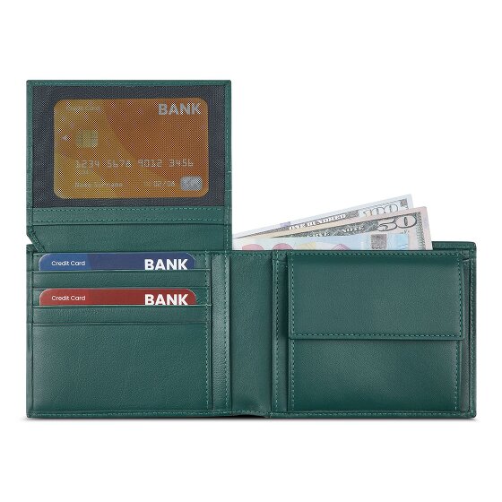 Roncato Detroit Wallet Genuine Leather 12.5 cm