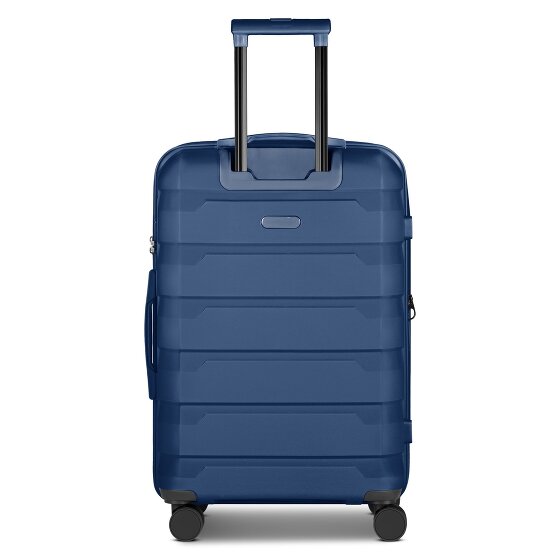 d&n South Dakota 4 wheels Suitcase set 3-piece with expansion pleat
