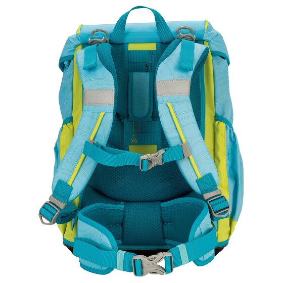 DerDieDas ErgoFlex LED school bag set 5pcs.
