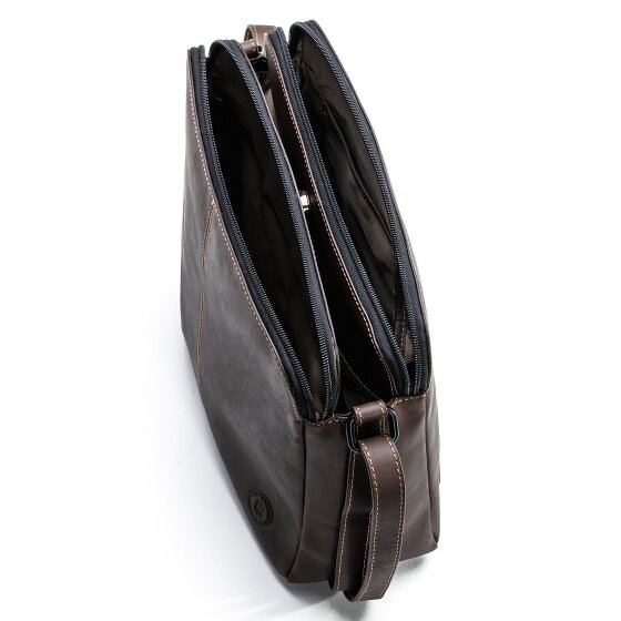 Farmhood Nashville XL shoulder bag 2 compartments leather 29 cm