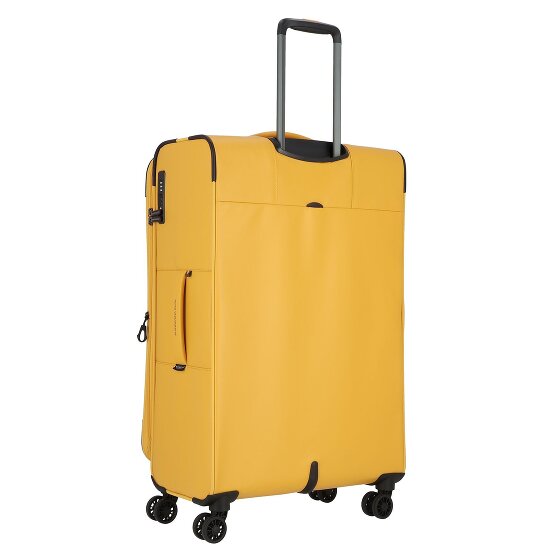 Mandarina Duck Eco Coated 4 wheels Trolley L 78 cm with expansion pleat
