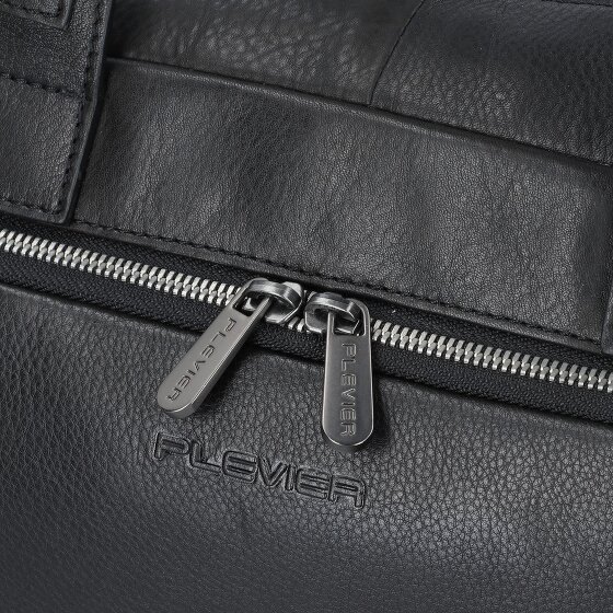 Plevier Vintage Bill Briefcase Leather 40 cm Laptop compartment