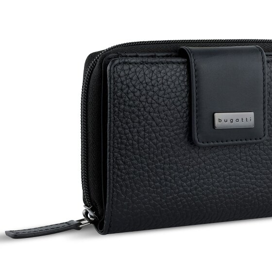 Bugatti Sina Wallet RFID protection Genuine Leather 13.5 cm