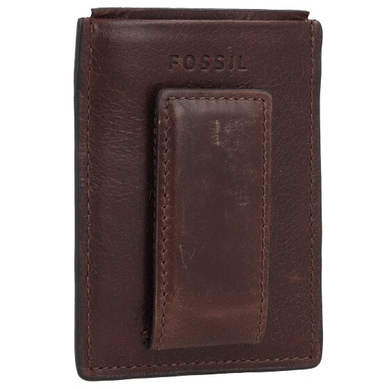 Fossil Derrick credit card case RFID leather 7 cm