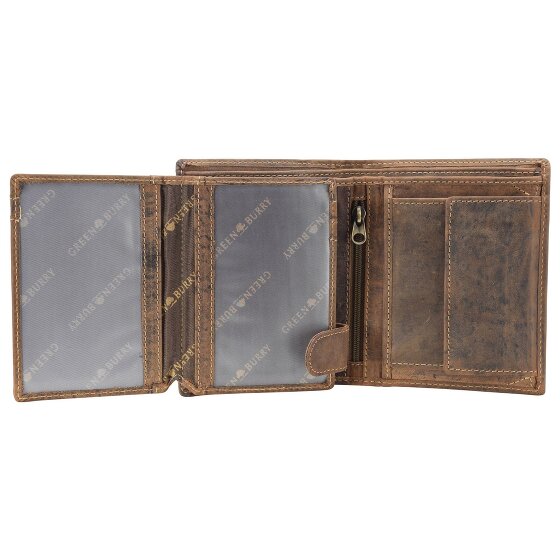 Greenburry Vintage Dragon wallet leather 10 cm