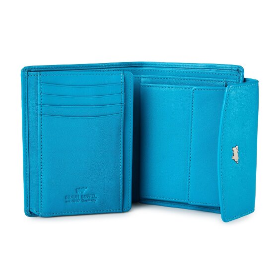 Braun Büffel Joy Wallet RFID protection Leather 12 cm
